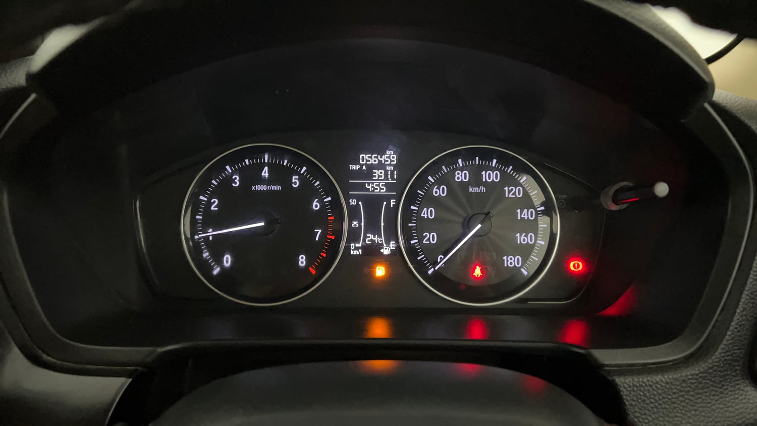 Used 2020 Honda Amaze 1.2 VX MT Petrol Petrol Manual interior CLUSTERMETER VIEW
