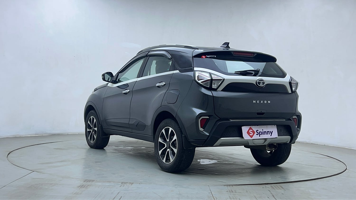 Used 2020 Tata Nexon XZ Plus (O) Petrol Manual exterior LEFT REAR CORNER VIEW