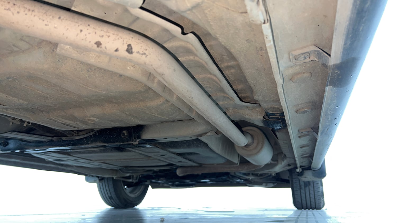 Used 2022 Honda WR-V VX MT Petrol Petrol Manual extra REAR RIGHT UNDERBODY VIEW