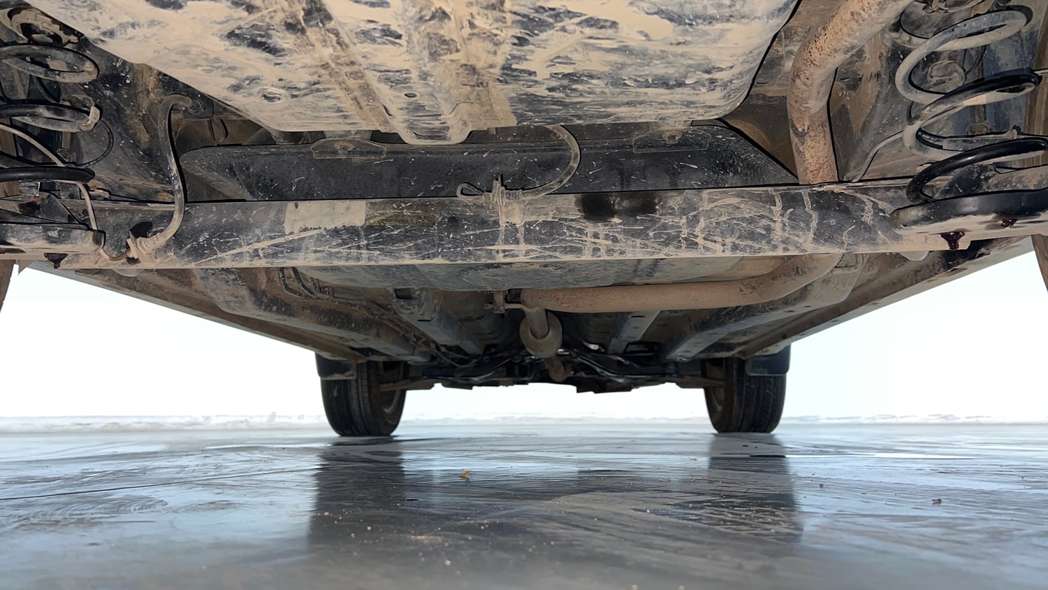 Used 2021 Tata Nexon XZA Plus Diesel Dark Edition Diesel Automatic extra REAR UNDERBODY VIEW (TAKEN FROM REAR)