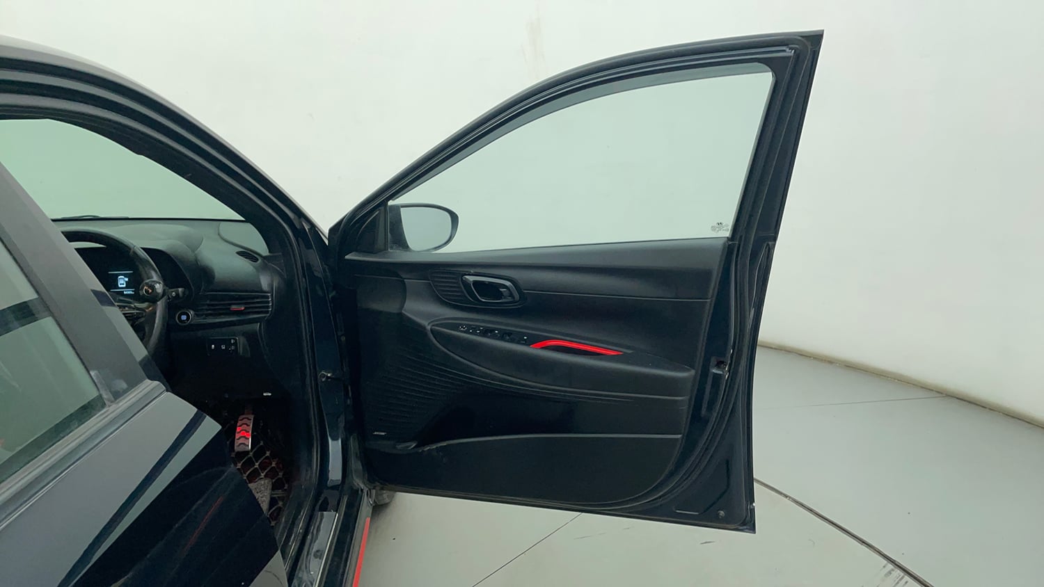 Used 2023 Hyundai i20 N Line N8 1.0 Turbo DCT Petrol Automatic interior RIGHT FRONT DOOR OPEN VIEW