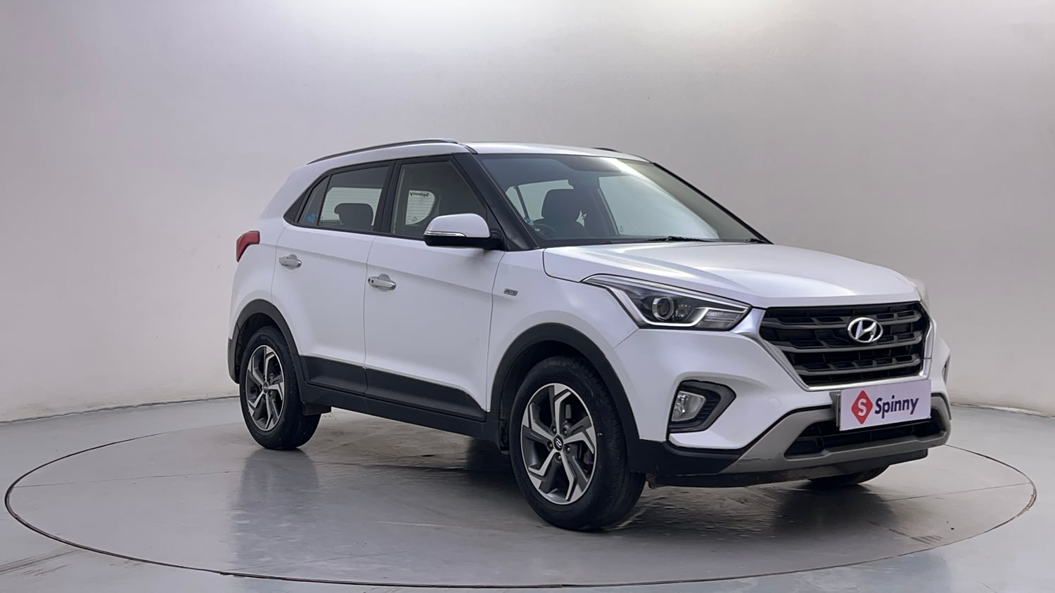 Used 2018 Hyundai Creta SX 1.6 AT Petrol Petrol Automatic exterior RIGHT FRONT CORNER VIEW