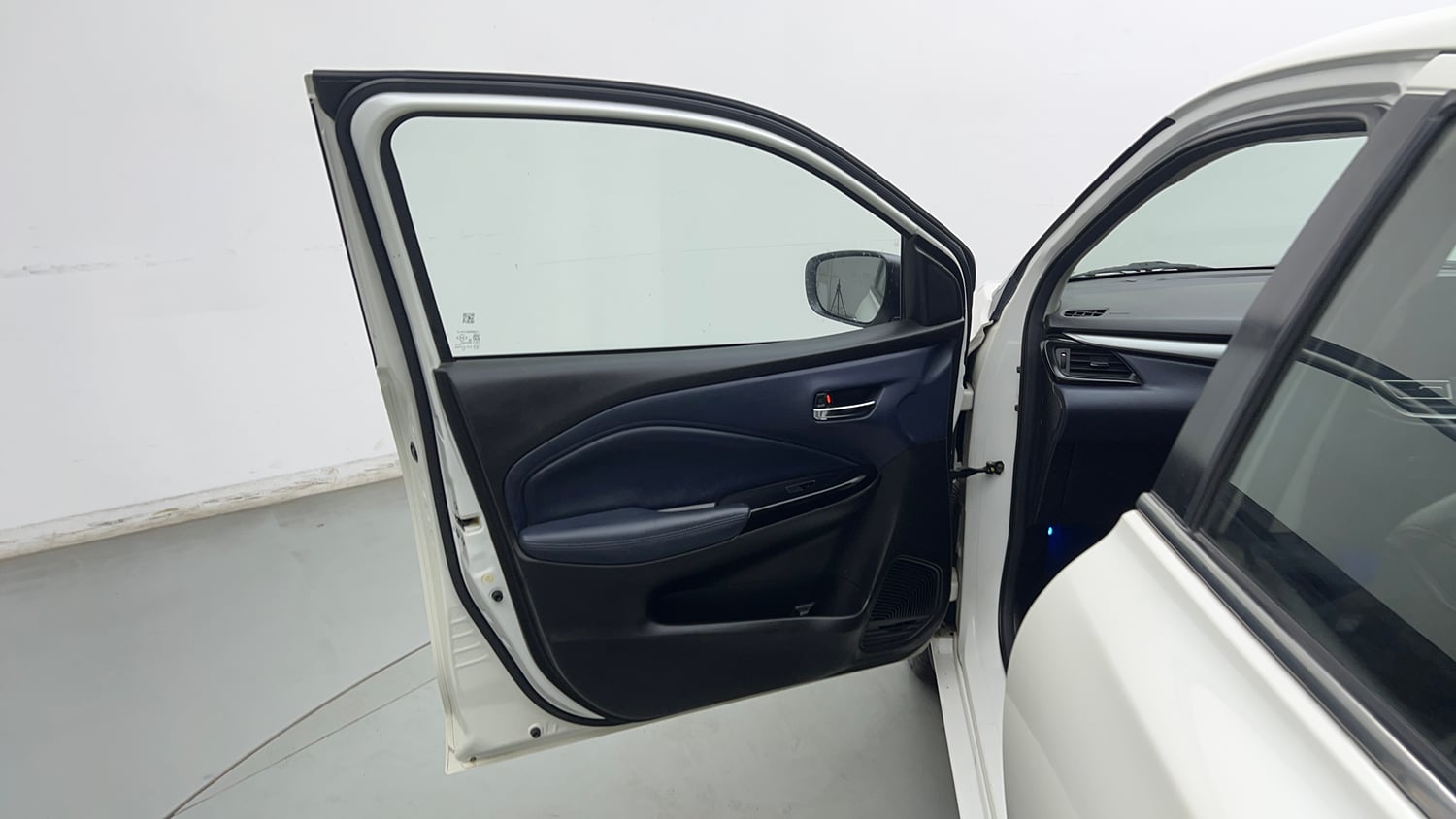 Used 2022 Maruti Suzuki Baleno Zeta Petrol Manual interior LEFT FRONT DOOR OPEN VIEW