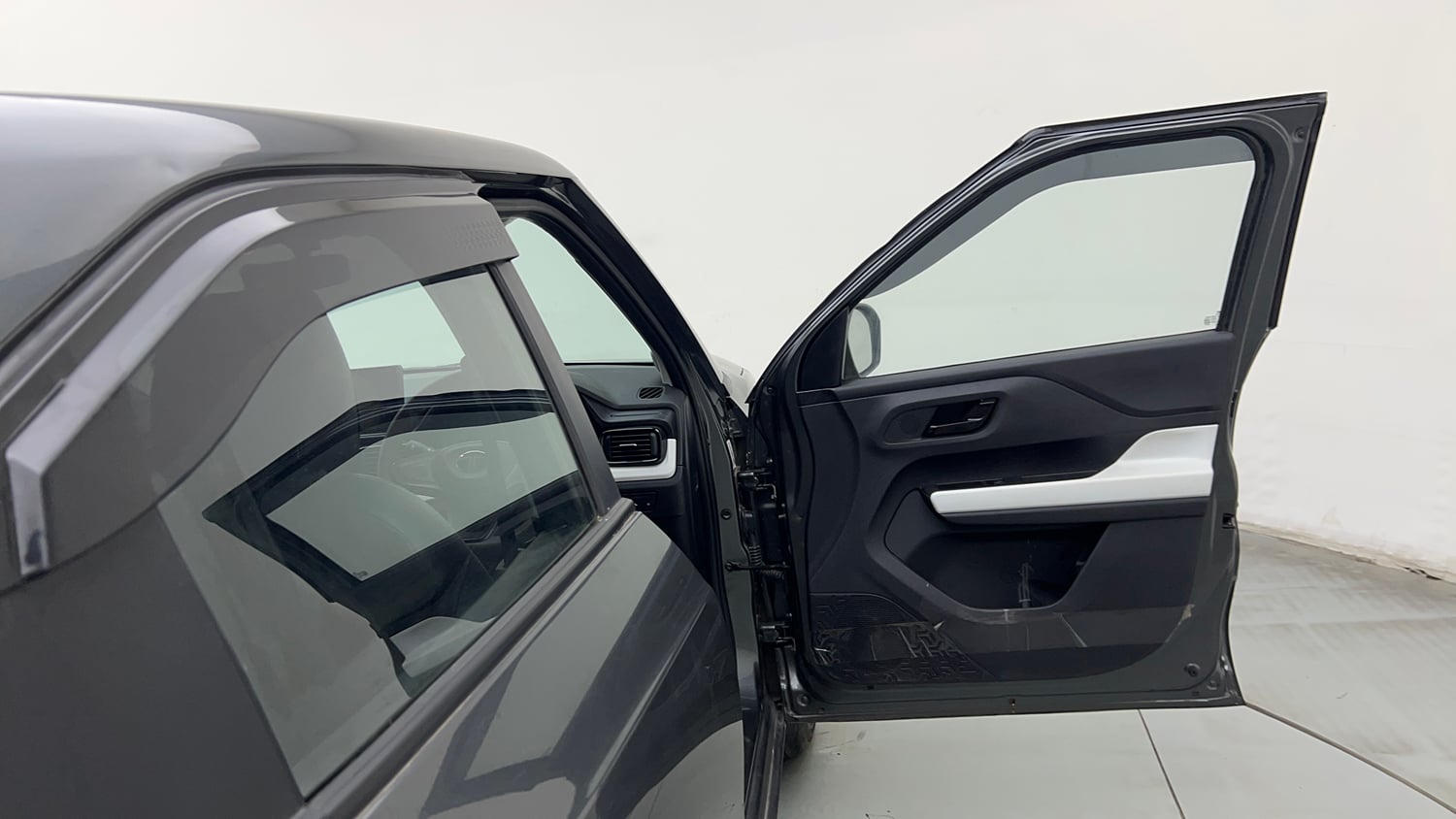 Used 2025 Tata Punch Pure MT Petrol Manual interior RIGHT FRONT DOOR OPEN VIEW