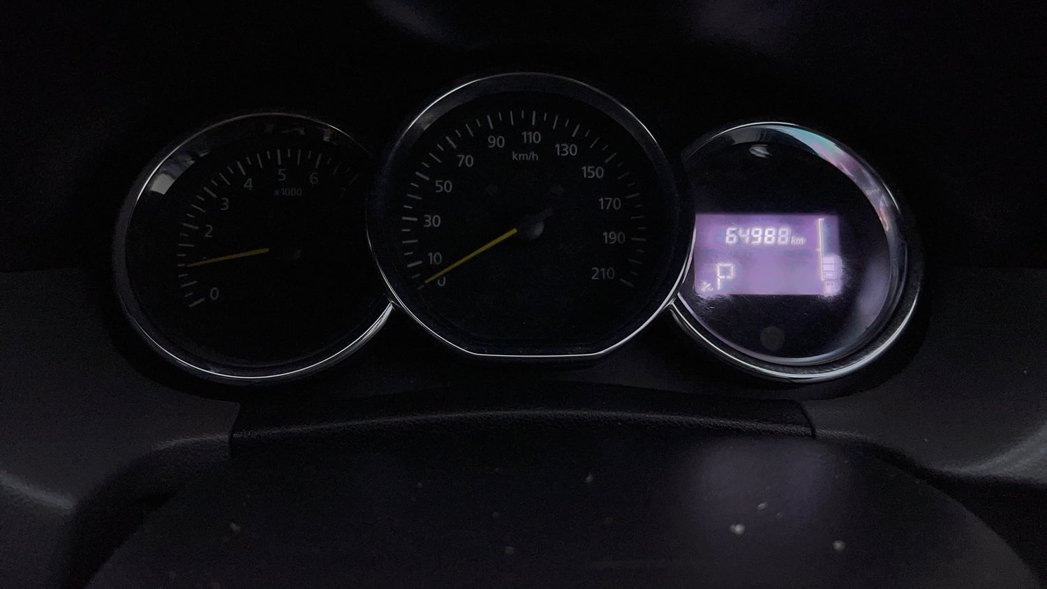Used 2017 Renault Duster RXS CVT Petrol Automatic interior CLUSTERMETER VIEW