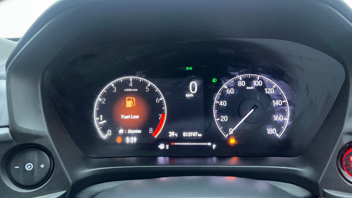 Used 2023 Honda Elevate VX MT Petrol Manual interior CLUSTERMETER VIEW