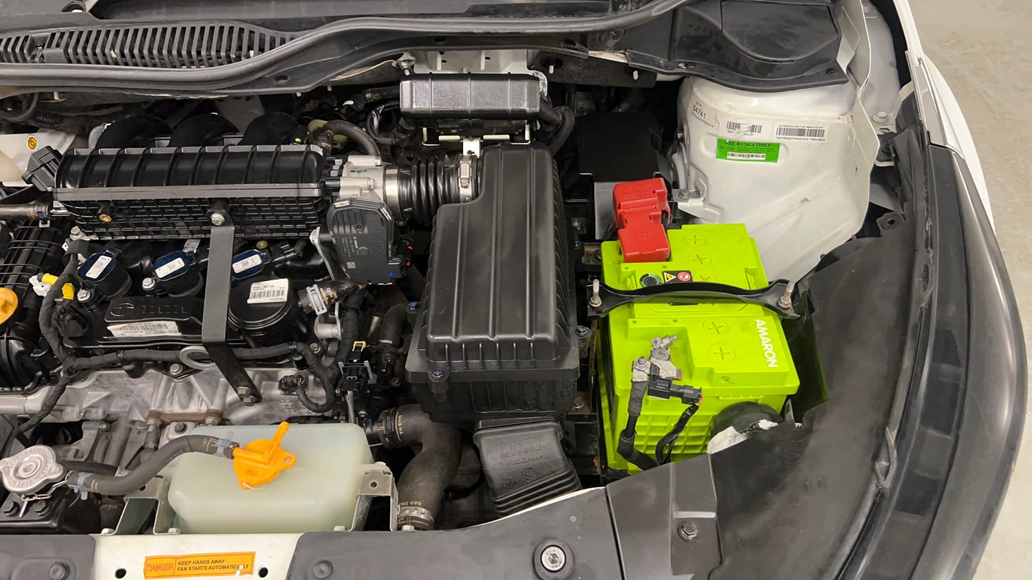 Used 2023 Tata Altroz XZA Plus Petrol Petrol Automatic engine ENGINE LEFT SIDE VIEW