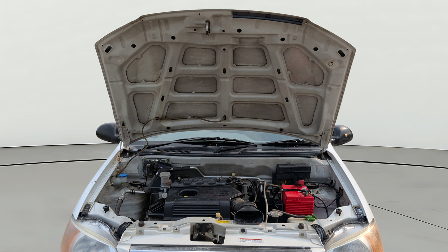 Used 2013 Maruti Suzuki Alto K10 VXi Petrol Manual engine ENGINE & BONNET OPEN FRONT VIEW