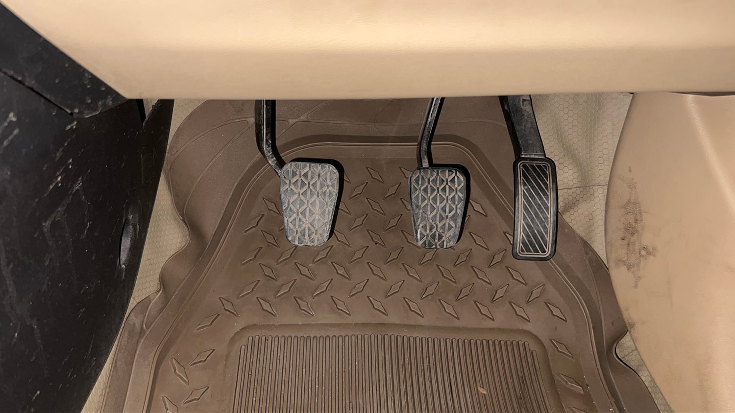 Used 2019 Ford Figo Aspire Titanium 1.2 Ti-VCT Petrol Manual interior PEDALS VIEW