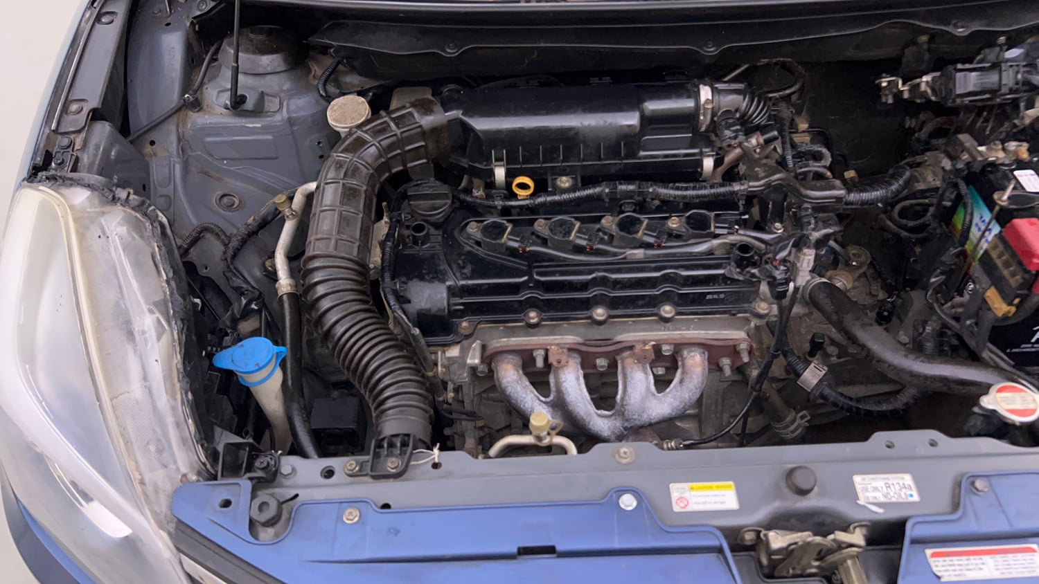 Used 2016 Maruti Suzuki Baleno Alpha 1.2 Petrol Manual engine ENGINE RIGHT SIDE VIEW