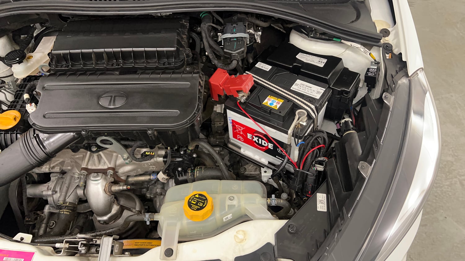 Used 2025 Tata Tigor XZA Plus iCNG Cng Automatic engine ENGINE LEFT SIDE VIEW