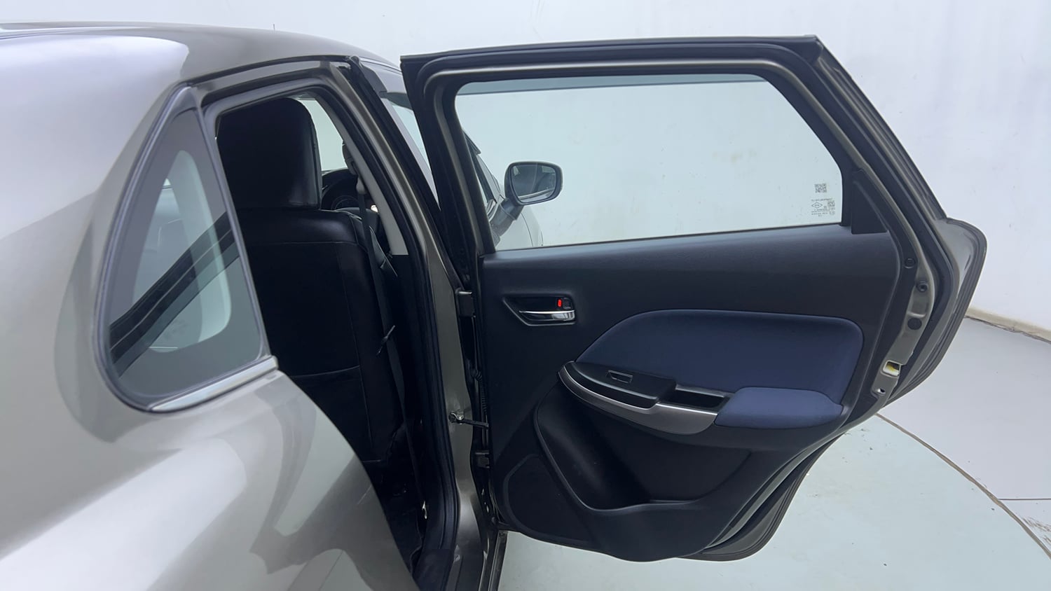 Used 2021 Maruti Suzuki Baleno Zeta Automatic Petrol Automatic interior RIGHT REAR DOOR OPEN VIEW