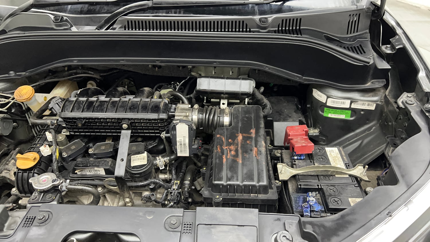 Used 2025 Tata Punch Pure MT Petrol Manual engine ENGINE LEFT SIDE VIEW