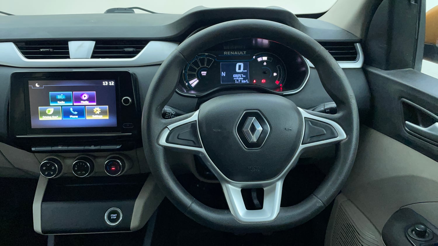 Used 2020 Renault Triber RXZ EASY-R AMT Petrol Automatic interior STEERING VIEW