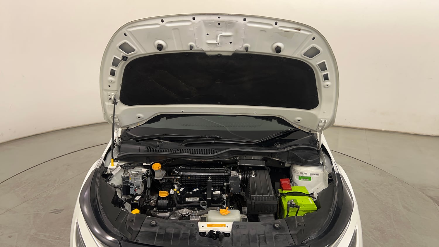 Used 2023 Tata Altroz XZA Plus Petrol Petrol Automatic engine ENGINE & BONNET OPEN FRONT VIEW