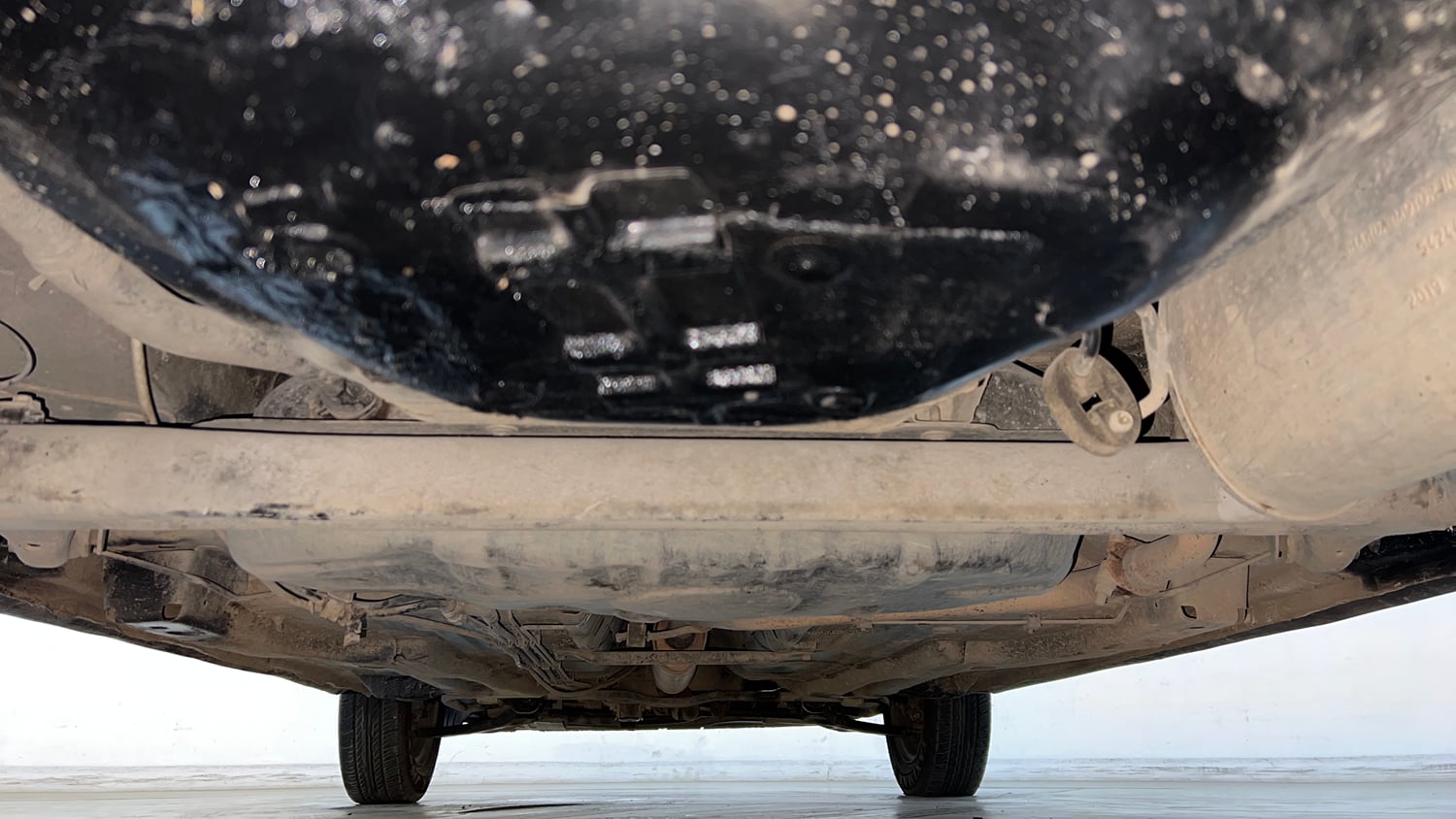 Used 2019 Tata Tiago XM CNG (Outside Fitted) Cng Manual extra REAR UNDERBODY VIEW (TAKEN FROM REAR)
