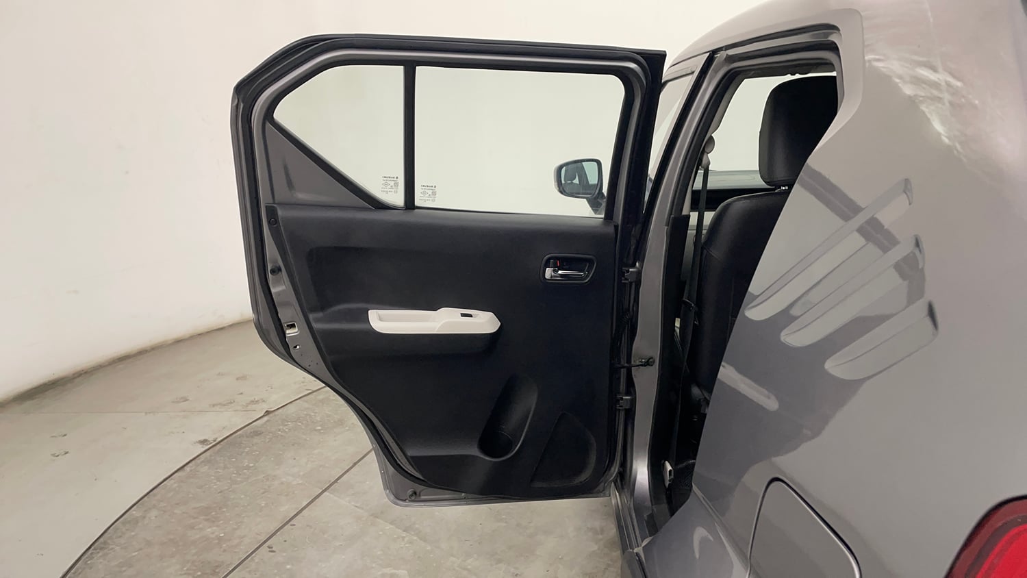 Used 2019 Maruti Suzuki Ignis Zeta 1.2 AMT Petrol Automatic interior LEFT REAR DOOR OPEN VIEW