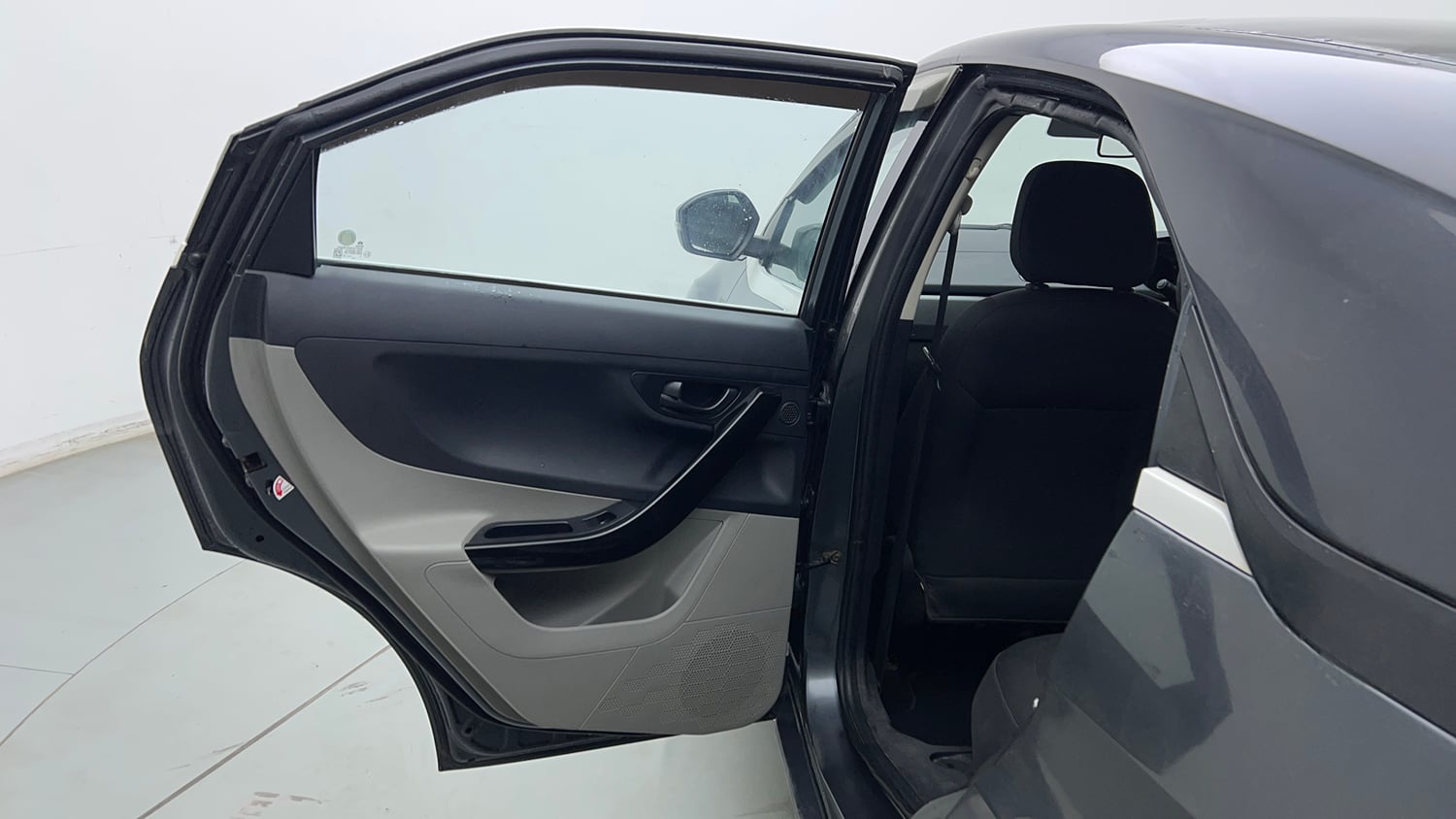 Used 2019 Tata Nexon XM Petrol Manual interior LEFT REAR DOOR OPEN VIEW