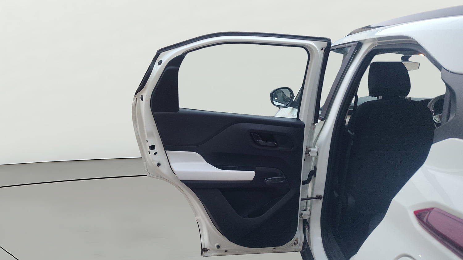Used 2022 Tata Punch Pure MT Petrol Manual interior LEFT REAR DOOR OPEN VIEW