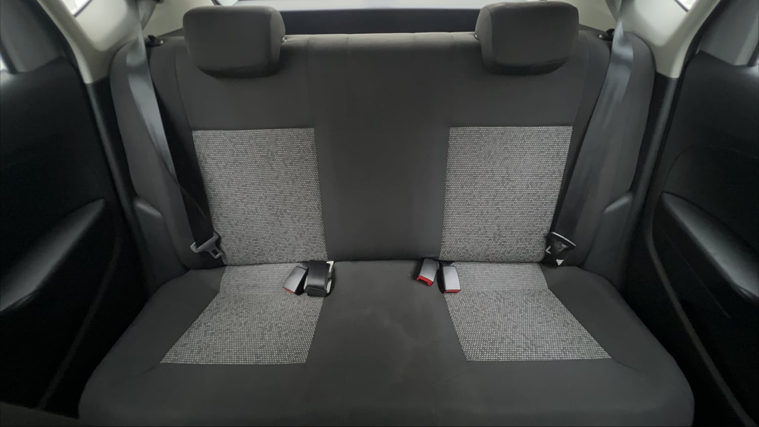 Used 2017 Volkswagen Polo Trendline 1.2L (P) Petrol Manual interior REAR SEAT CONDITION VIEW