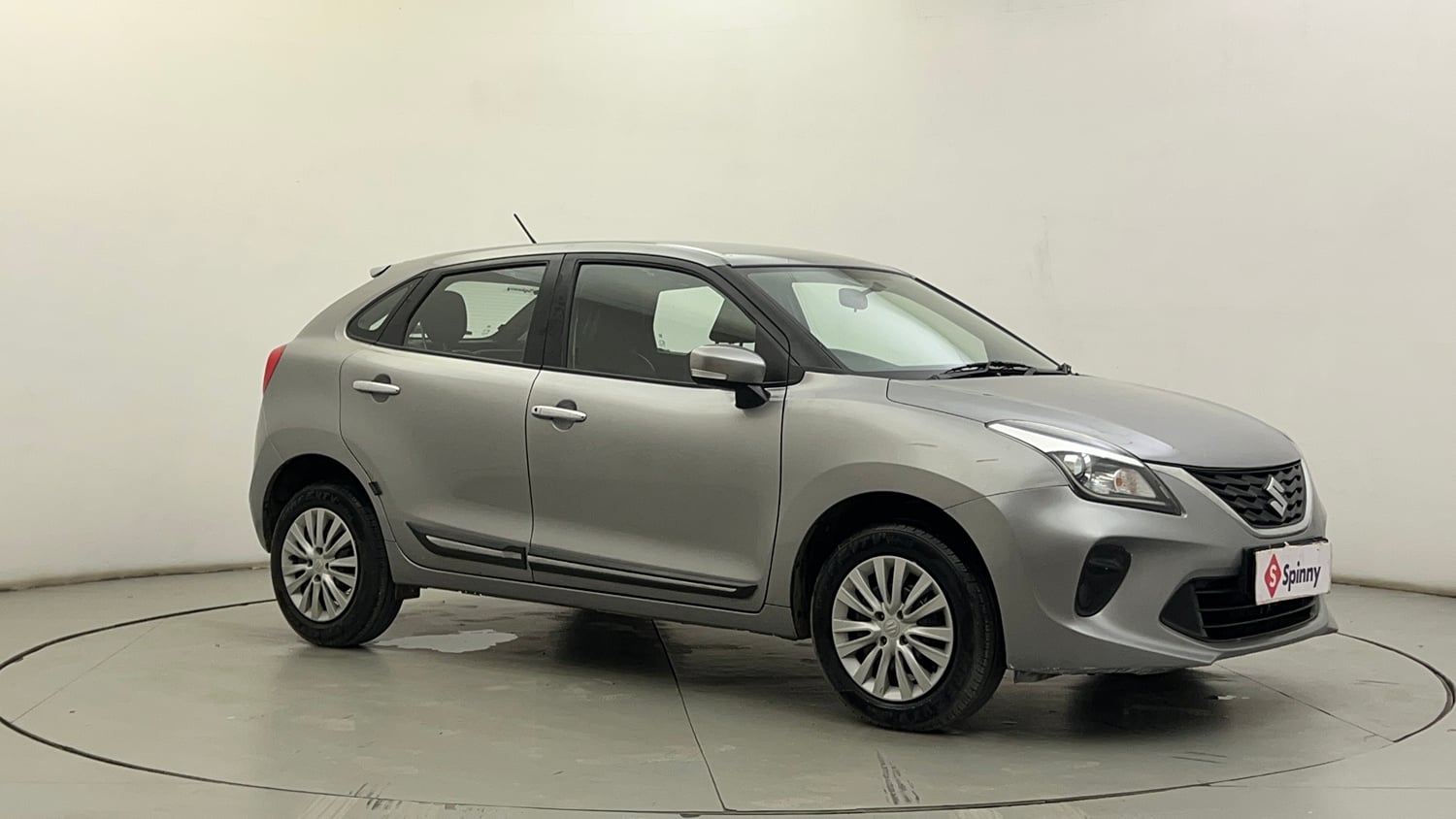 Used 2021 Maruti Suzuki Baleno Delta Petrol Manual exterior RIGHT FRONT CORNER VIEW