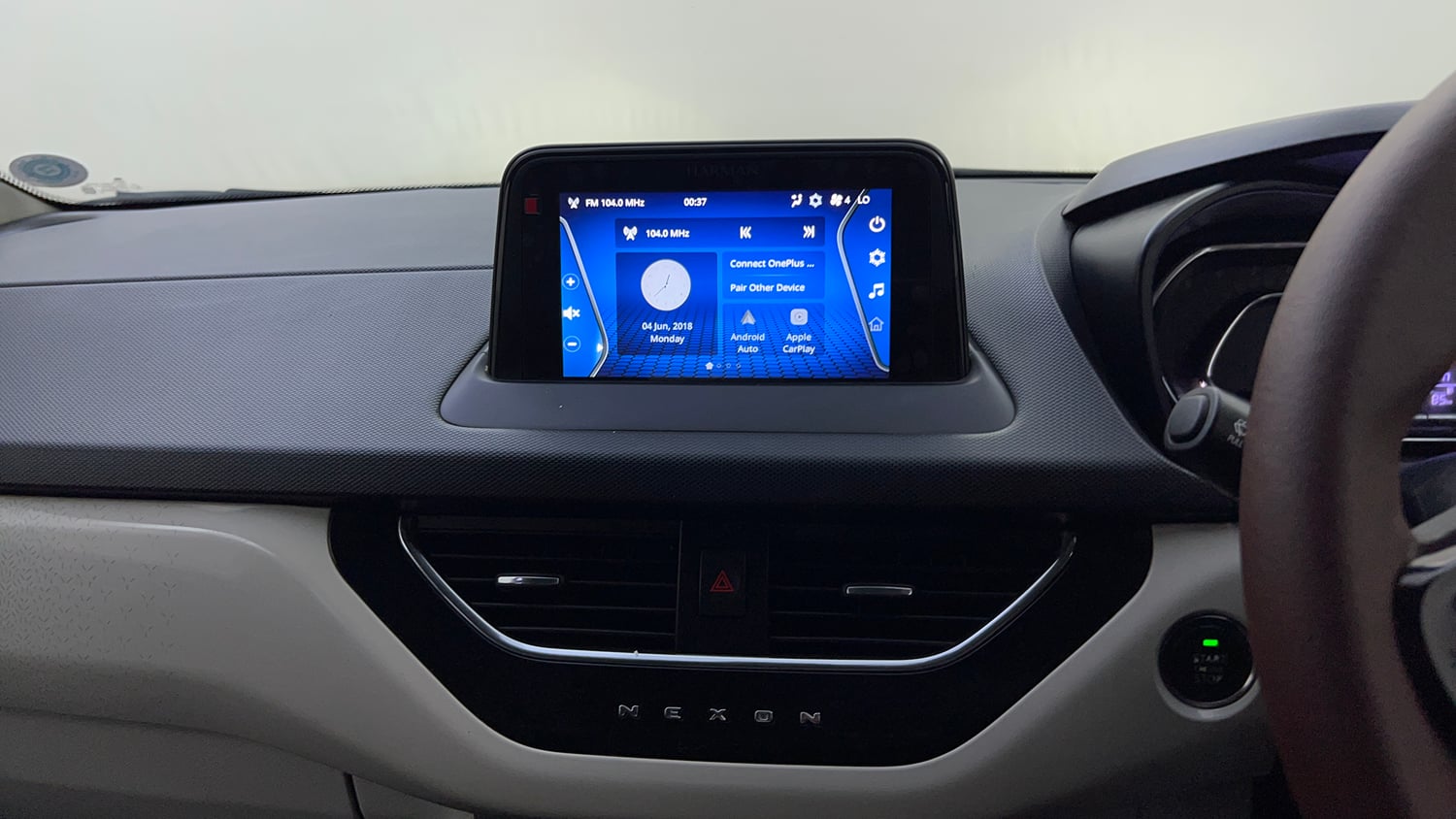 Used 2021 Tata Nexon XZA Plus Diesel Diesel Automatic top_features Touch screen infotainment system