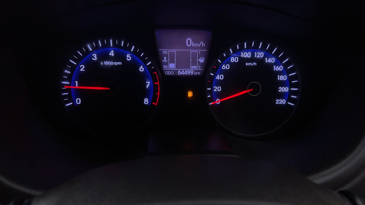 Used 2013 Hyundai i20 Asta 1.2 Petrol Manual interior CLUSTERMETER VIEW