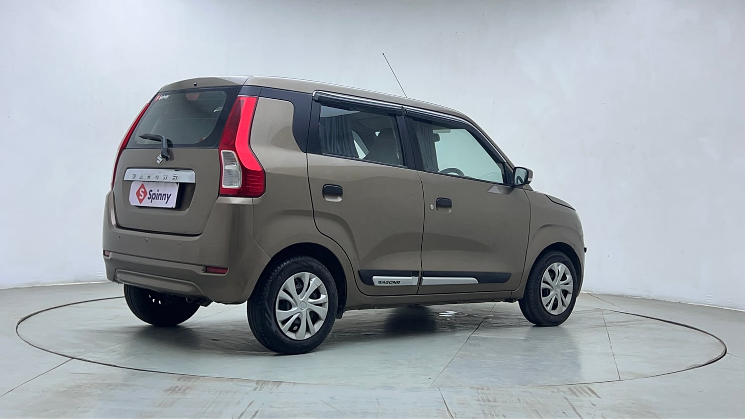 Used 2019 Maruti Suzuki Wagon R ZXi 1.2 Petrol Manual exterior RIGHT REAR CORNER VIEW