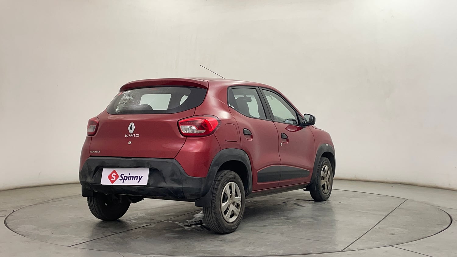 Used 2018 Renault Kwid RXT Petrol Manual exterior RIGHT REAR CORNER VIEW