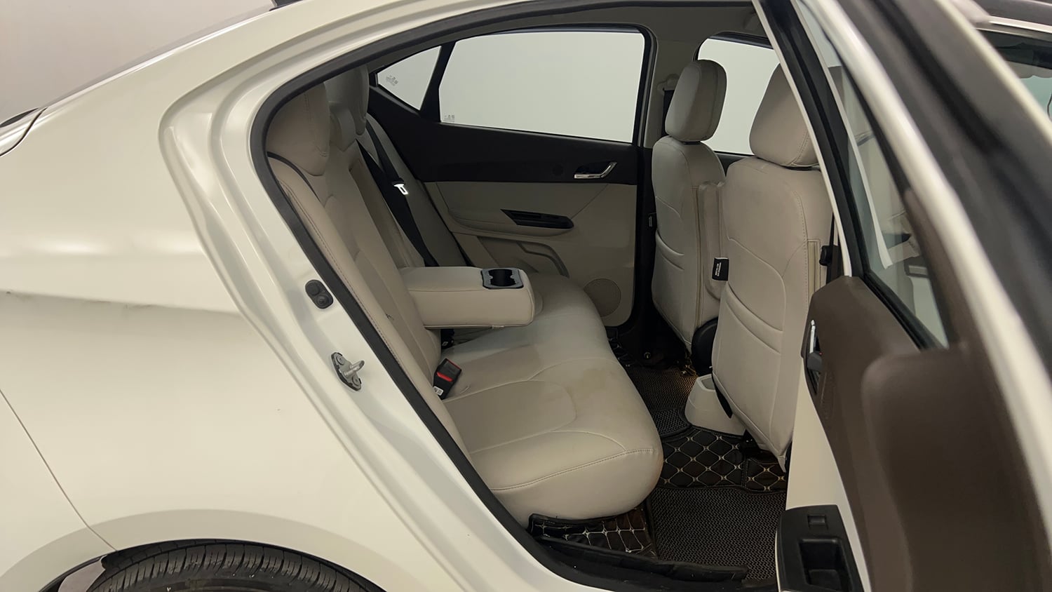 Used 2025 Tata Tigor XZA Plus iCNG Cng Automatic interior RIGHT SIDE REAR DOOR CABIN VIEW