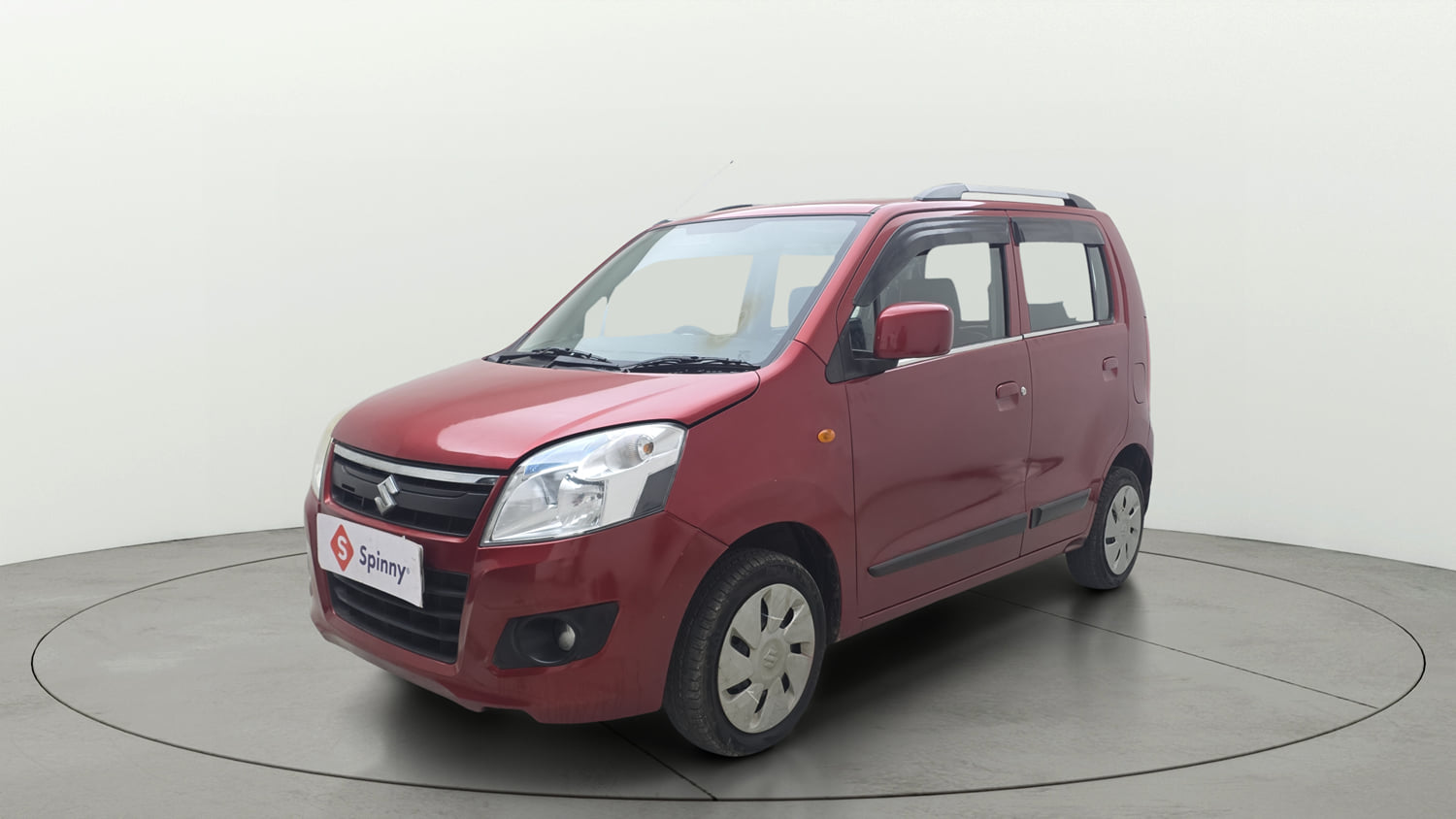 Used 2017 Maruti Suzuki Wagon R VXI Petrol Manual exterior LEFT FRONT CORNER VIEW