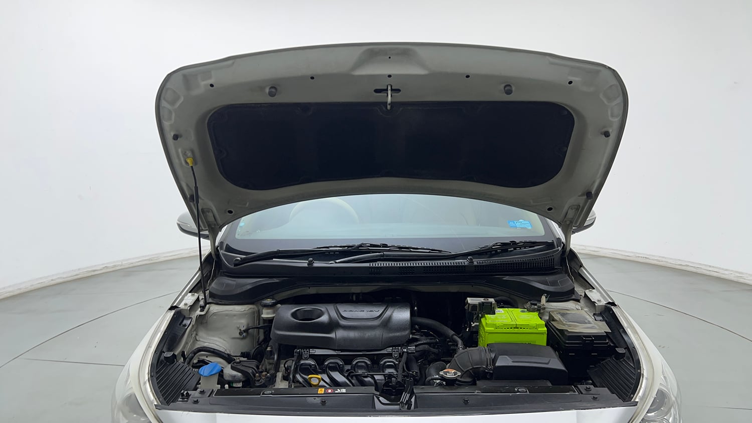 Used 2018 Hyundai Verna SX 1.6 VTVT Petrol Manual engine ENGINE & BONNET OPEN FRONT VIEW