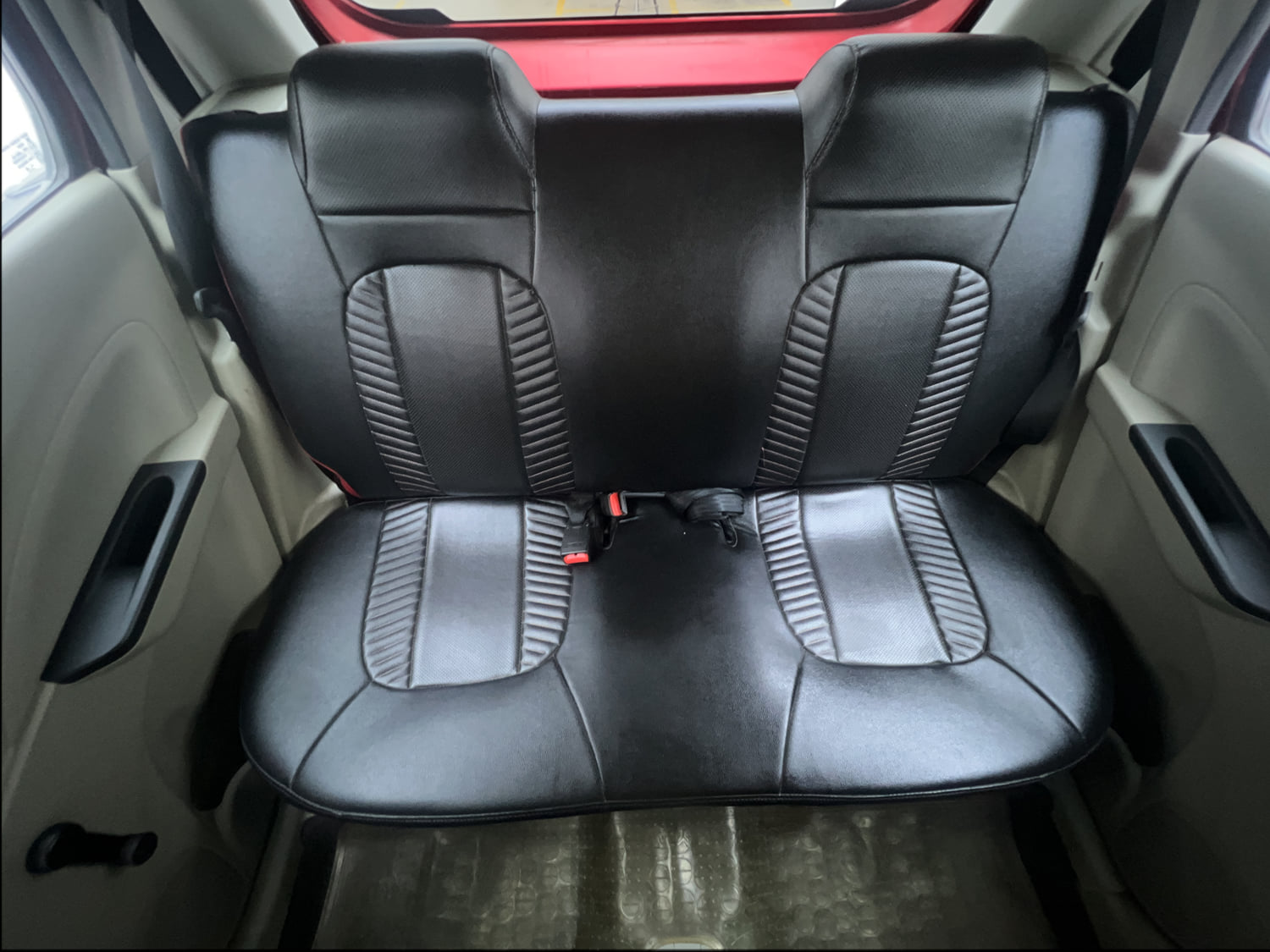 Used 2014 Maruti Suzuki Celerio LXi Petrol Manual interior REAR SEAT CONDITION VIEW