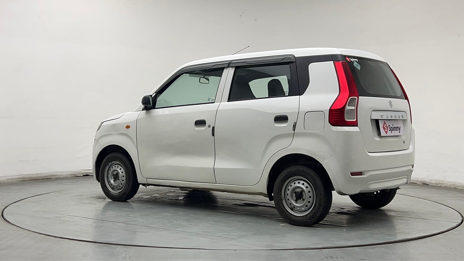Used 2022 Maruti Suzuki Wagon R LXi (O) 1.0 CNG Cng Manual exterior LEFT REAR CORNER VIEW