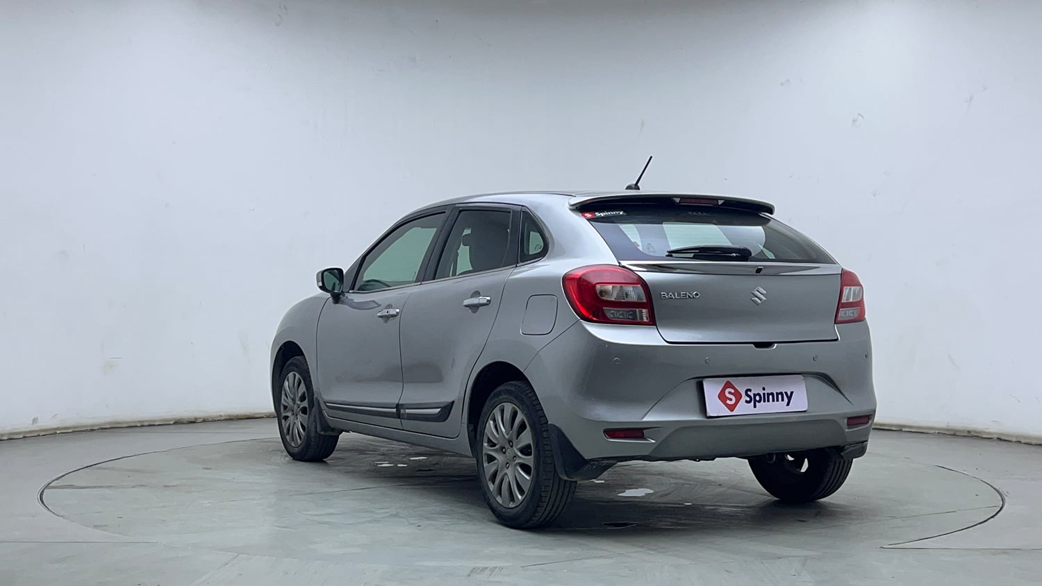 Used 2016 Maruti Suzuki Baleno Alpha 1.2 Petrol Manual exterior LEFT REAR CORNER VIEW