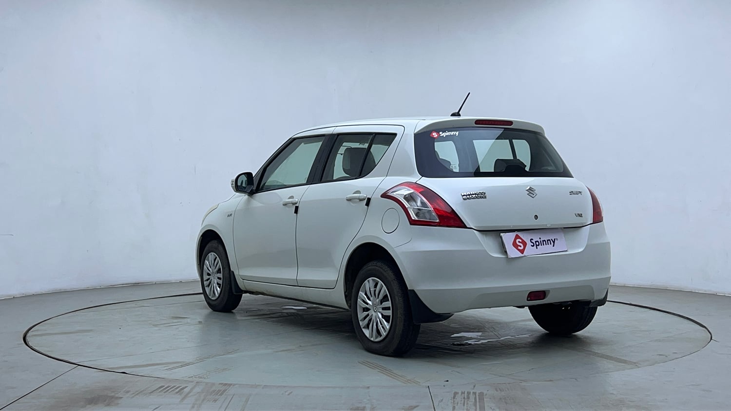 Used 2012 Maruti Suzuki Swift VXi Petrol Manual exterior LEFT REAR CORNER VIEW