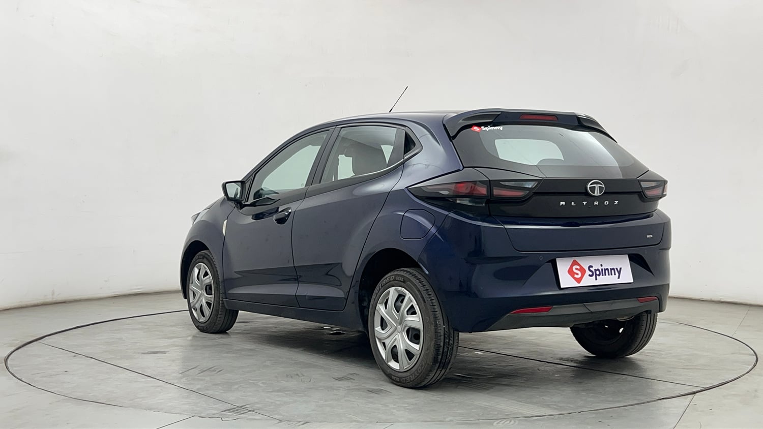Used 2024 Tata Altroz XTA Petrol Petrol Automatic exterior LEFT REAR CORNER VIEW