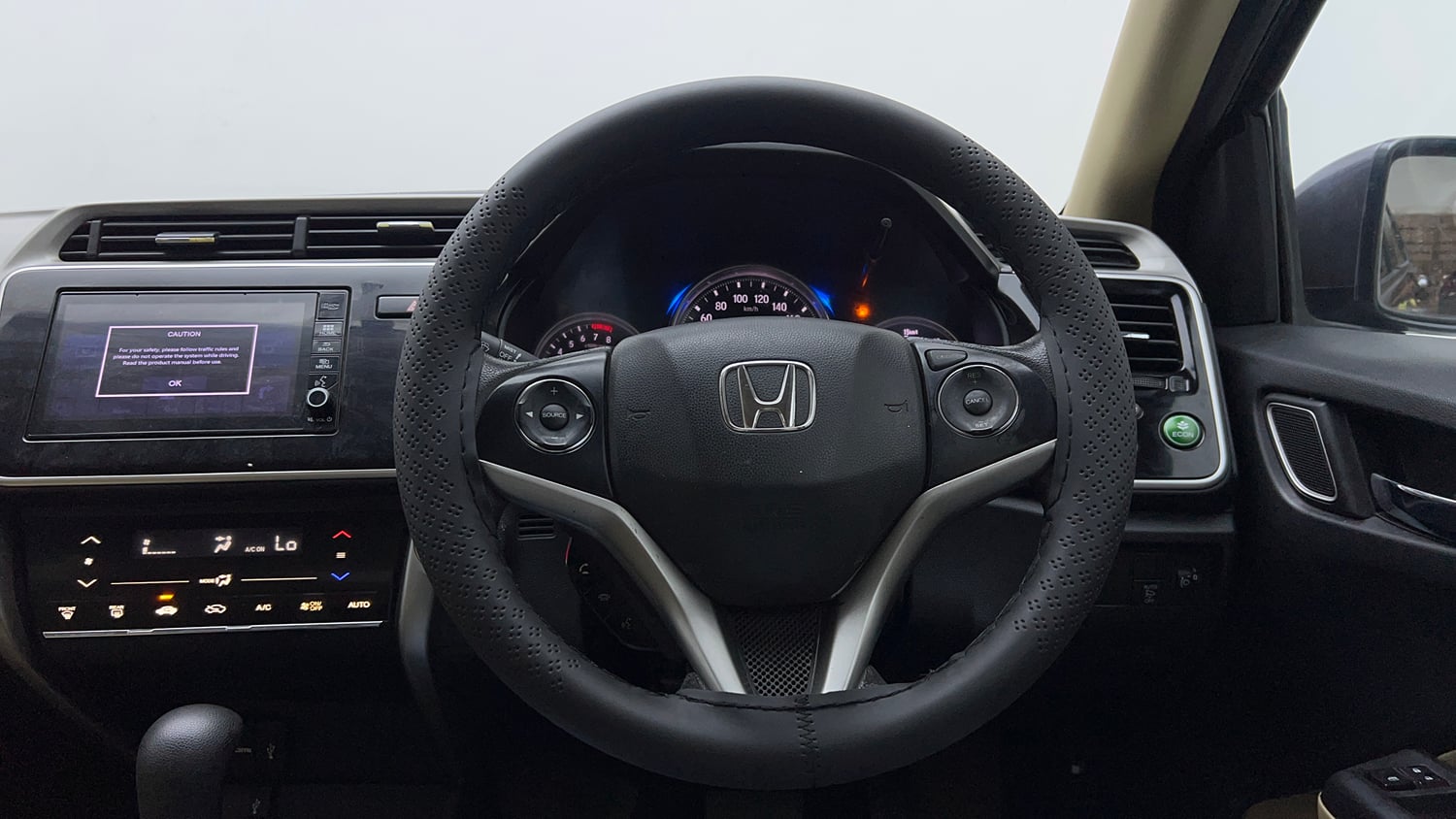 Used 2017 Honda City V CVT Petrol Petrol Automatic interior STEERING VIEW