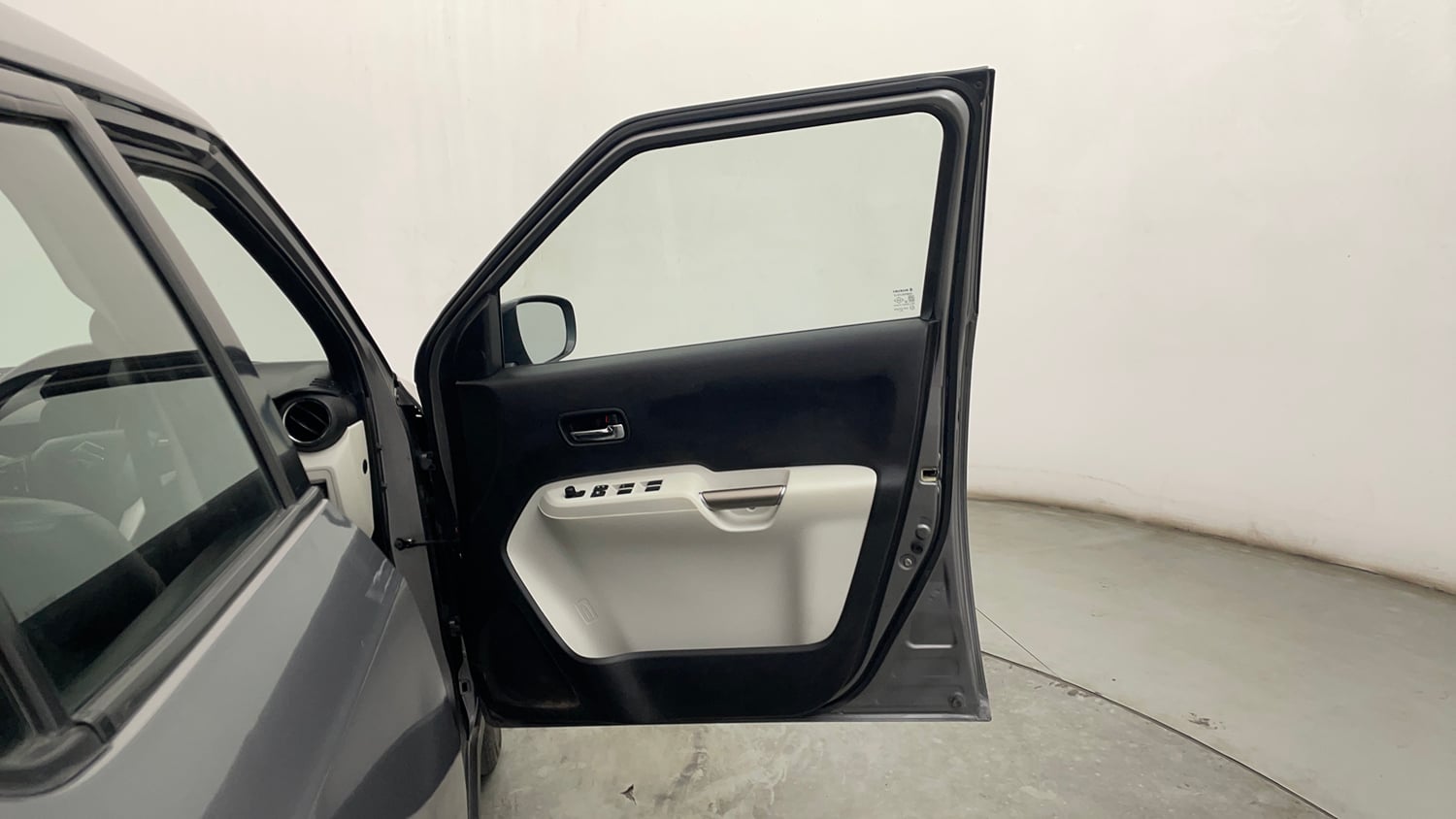 Used 2019 Maruti Suzuki Ignis Zeta 1.2 AMT Petrol Automatic interior RIGHT FRONT DOOR OPEN VIEW