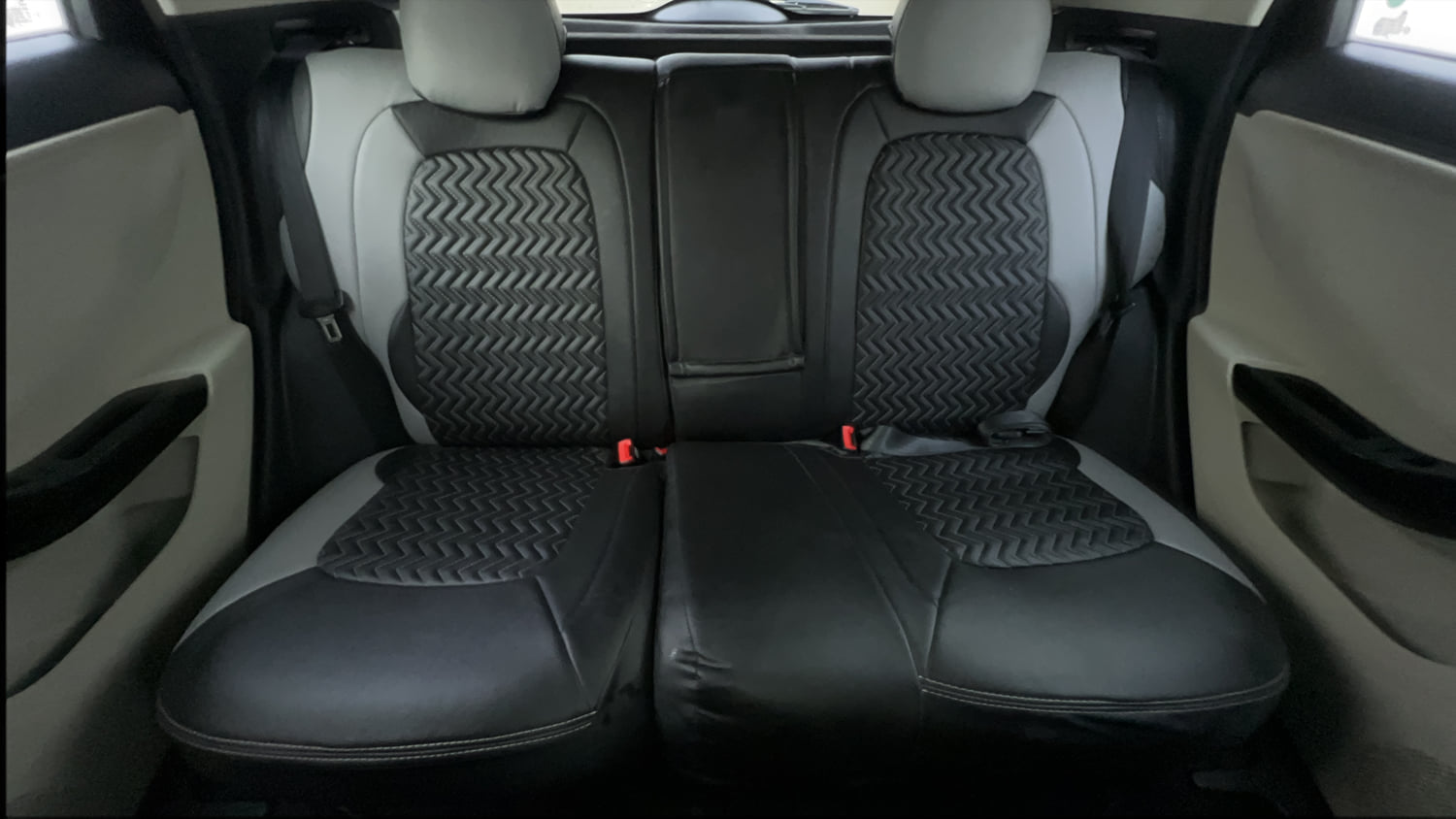 Used 2021 Tata Nexon XZA Plus Diesel Diesel Automatic interior REAR SEAT CONDITION VIEW