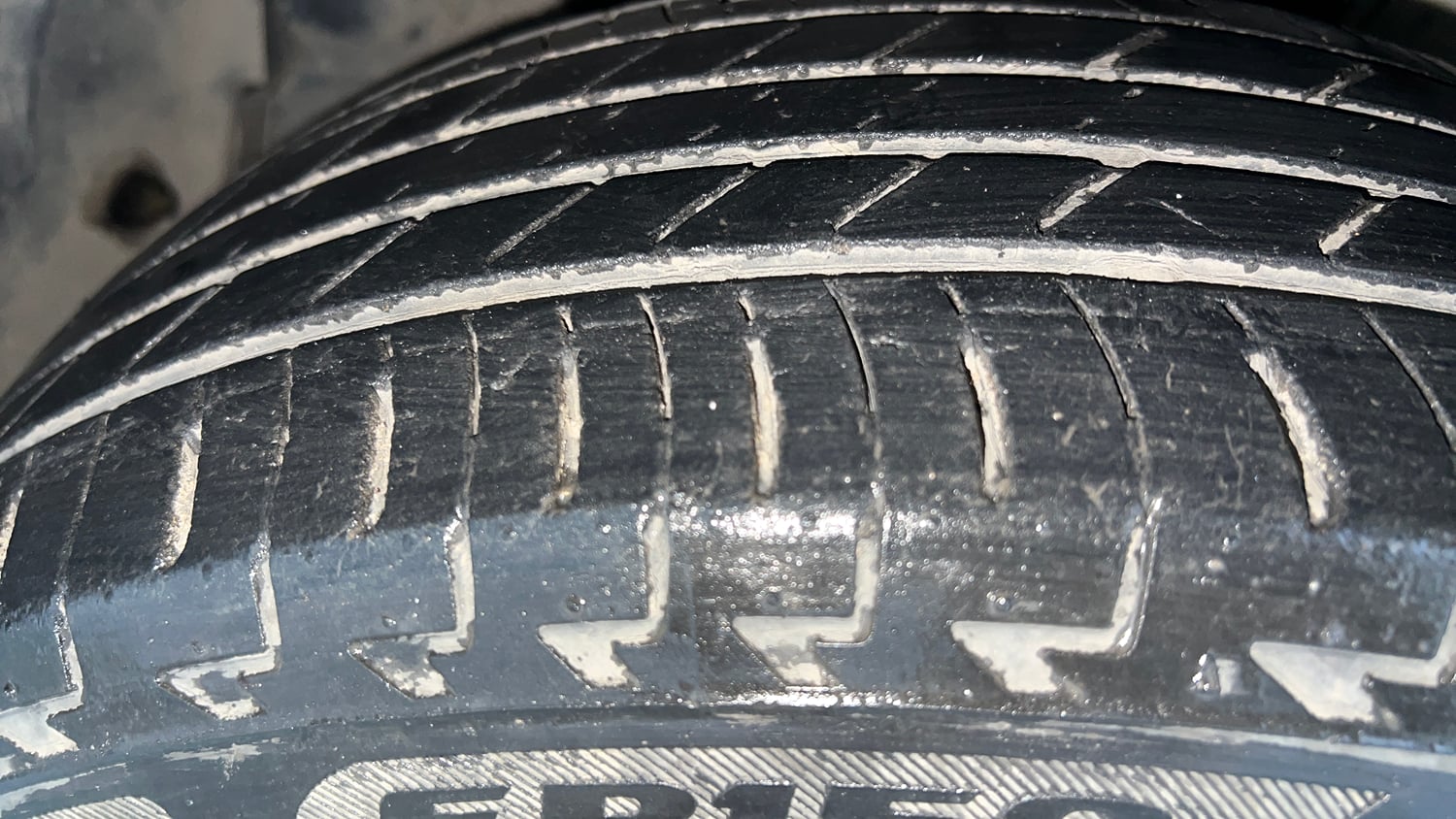 Used 2022 Honda WR-V VX MT Petrol Petrol Manual tyres LEFT FRONT TYRE TREAD VIEW