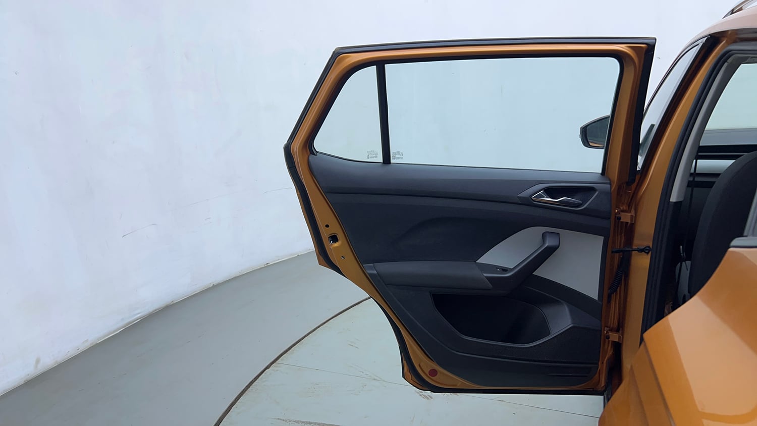 Used 2021 Skoda Kushaq Ambition 1.0L TSI AT Petrol Automatic interior LEFT REAR DOOR OPEN VIEW