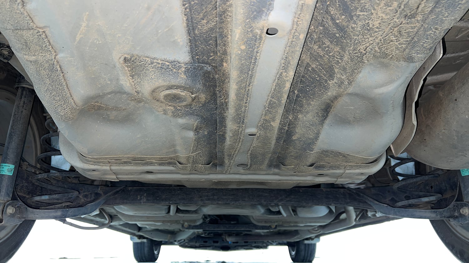 Used 2024 Honda City Elegant Edition CVT Petrol Automatic extra REAR UNDERBODY VIEW (TAKEN FROM REAR)