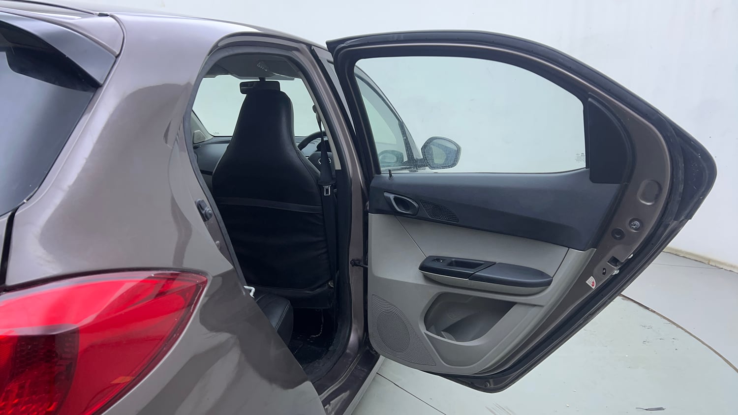 Used 2016 Tata Tiago Revotron XM Petrol Manual interior RIGHT REAR DOOR OPEN VIEW