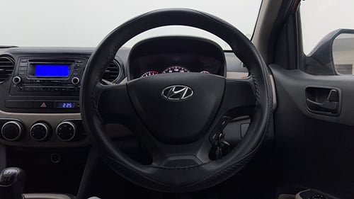 Used 2016 Hyundai Grand i10 Magna 1.2 Kappa VTVT Petrol Manual interior STEERING VIEW