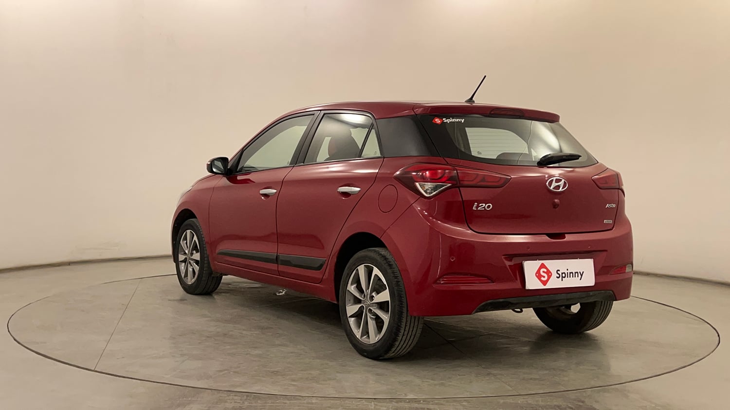 Used 2015 Hyundai Elite i20 Asta 1.2 Petrol Manual exterior LEFT REAR CORNER VIEW