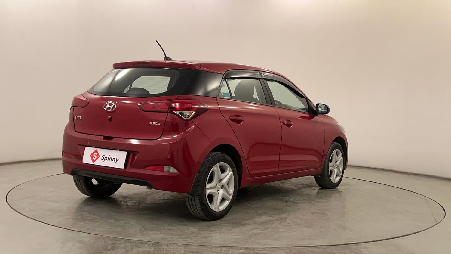 Used 2017 Hyundai Elite i20 Asta 1.2 Petrol Manual exterior RIGHT REAR CORNER VIEW