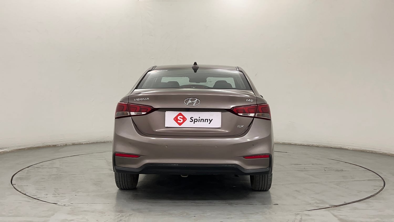 Used 2019 Hyundai Verna SX (O) 1.6 CRDi  AT Diesel Automatic exterior BACK VIEW