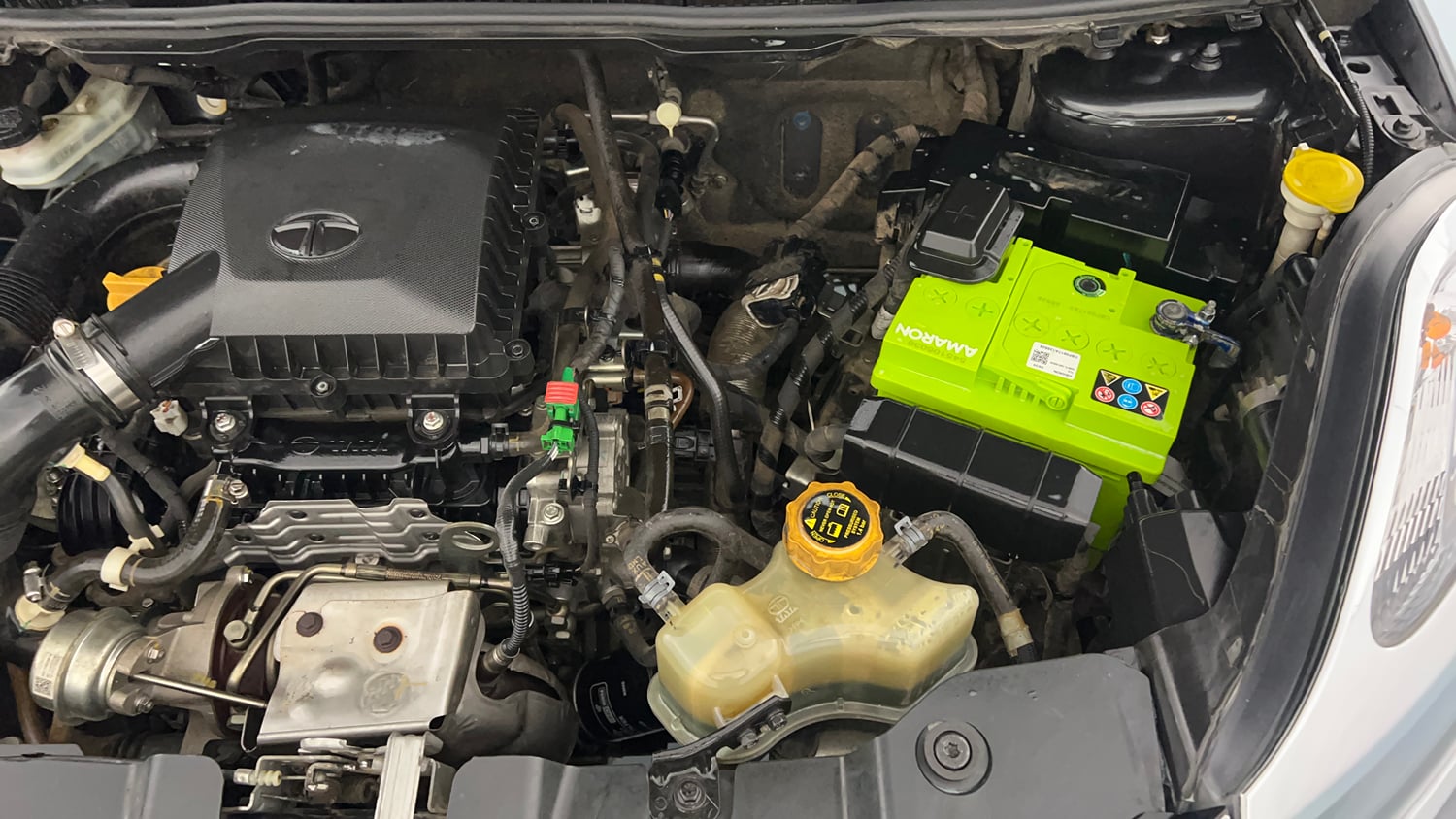 Used 2018 Tata Nexon XZ Plus Petrol Manual engine ENGINE LEFT SIDE VIEW