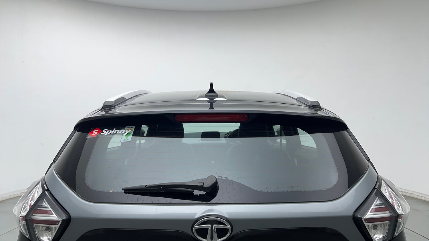Used 2021 Tata Nexon XZA Plus Diesel Dark Edition Diesel Automatic exterior BACK WINDSHIELD VIEW